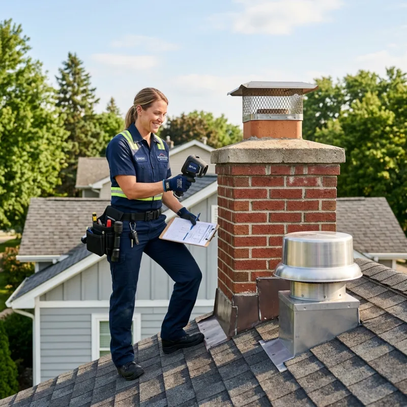 Technician removing a deceased bird from an indoor space in Gladysdale